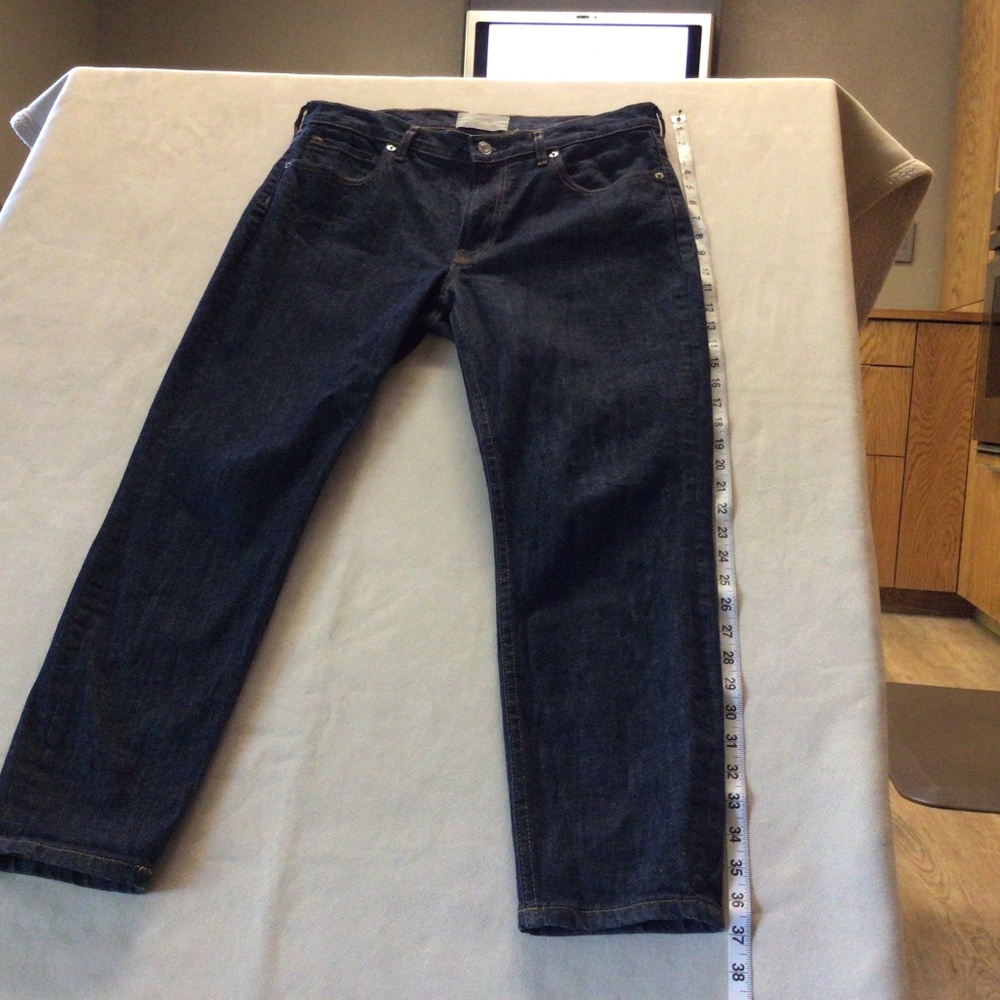 Everlane 5 pocket jeans dark wash tapered size 31 ankle